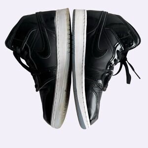 Nike Air Jordan 1 Mid SE Space Jam Concord Shoes Size 5.5Y DV1337-004 Black